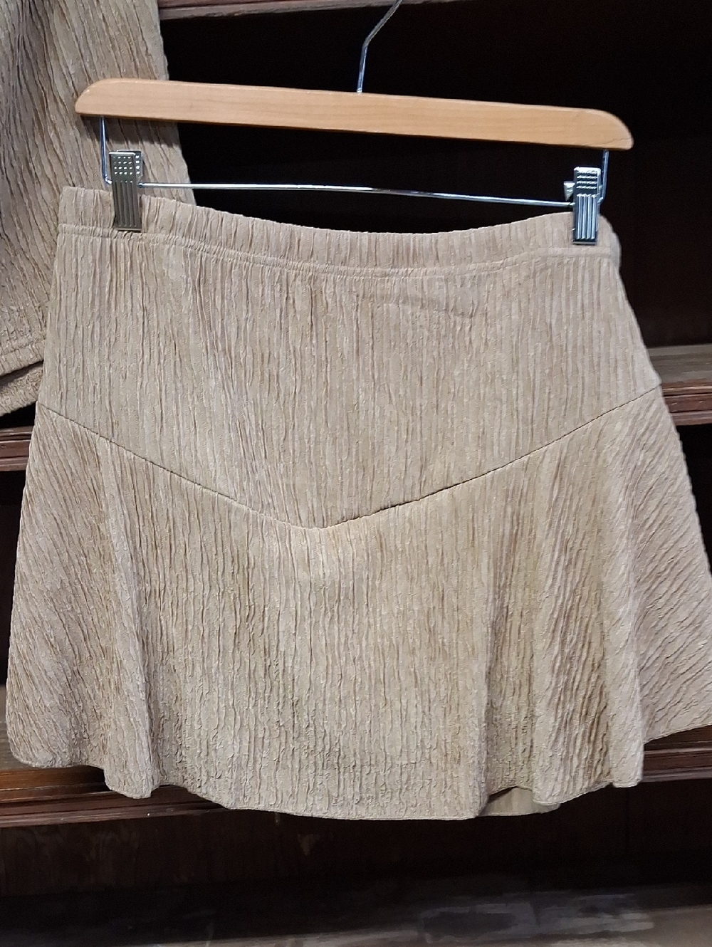 Women's One Shoulder Asymmetrical Tank Top and Layered Ruffle A Line Mini Skirt - Picture 2 of 4